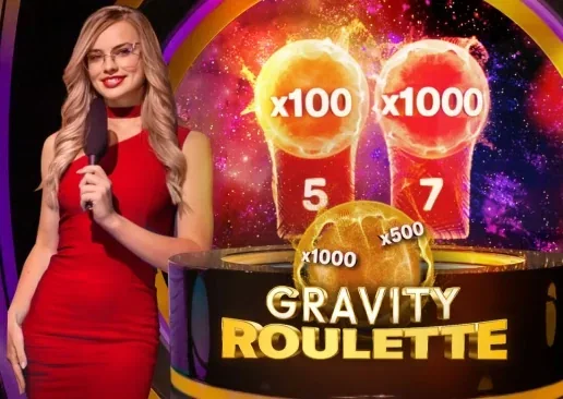 Gravity Roulette chez Vicibet Casino